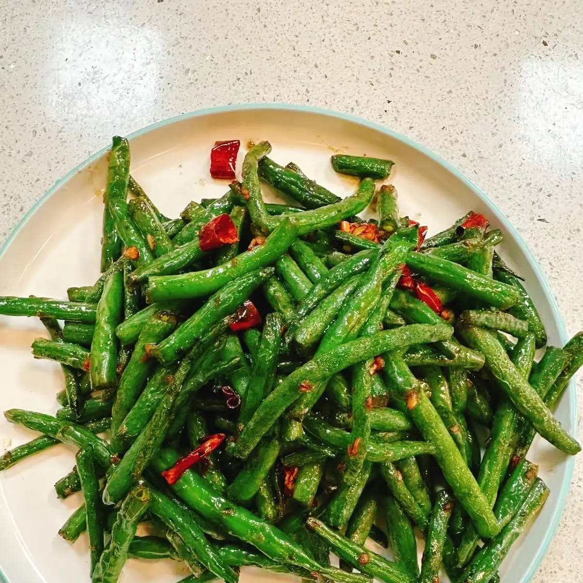 dry fried string beans 干煸四季豆